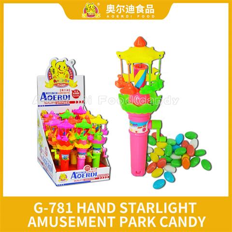 G-781-hand crank starlight amusement park candy