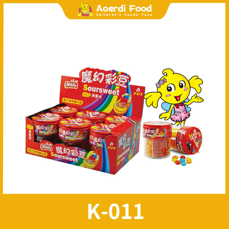 K-011 80G Magical Colored Bean Juice Candy